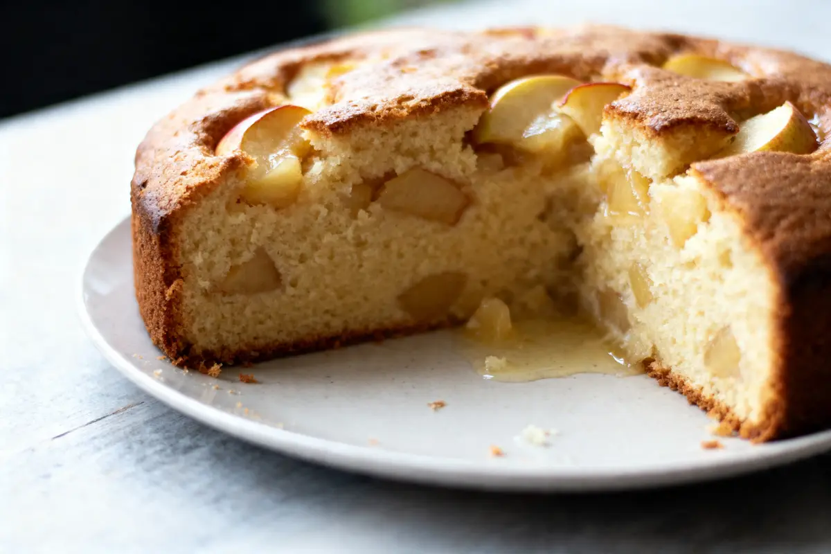 Gâteau au yaourt et aux pommes de grand-mère : Le secret ultra moelleux !