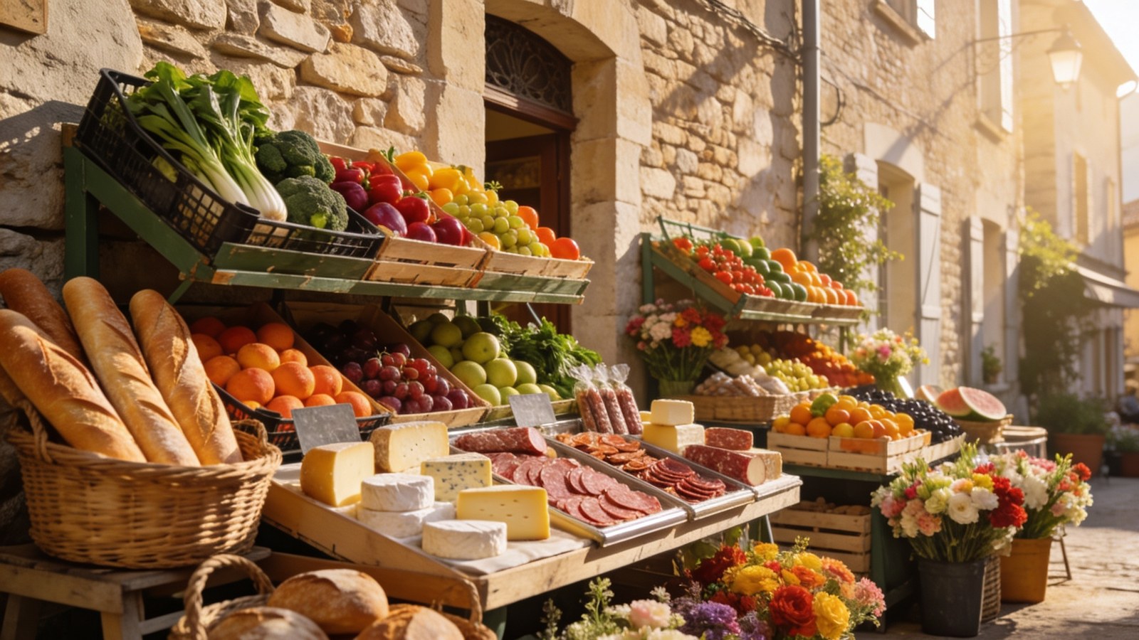 Hero événement gastronomique — Marché