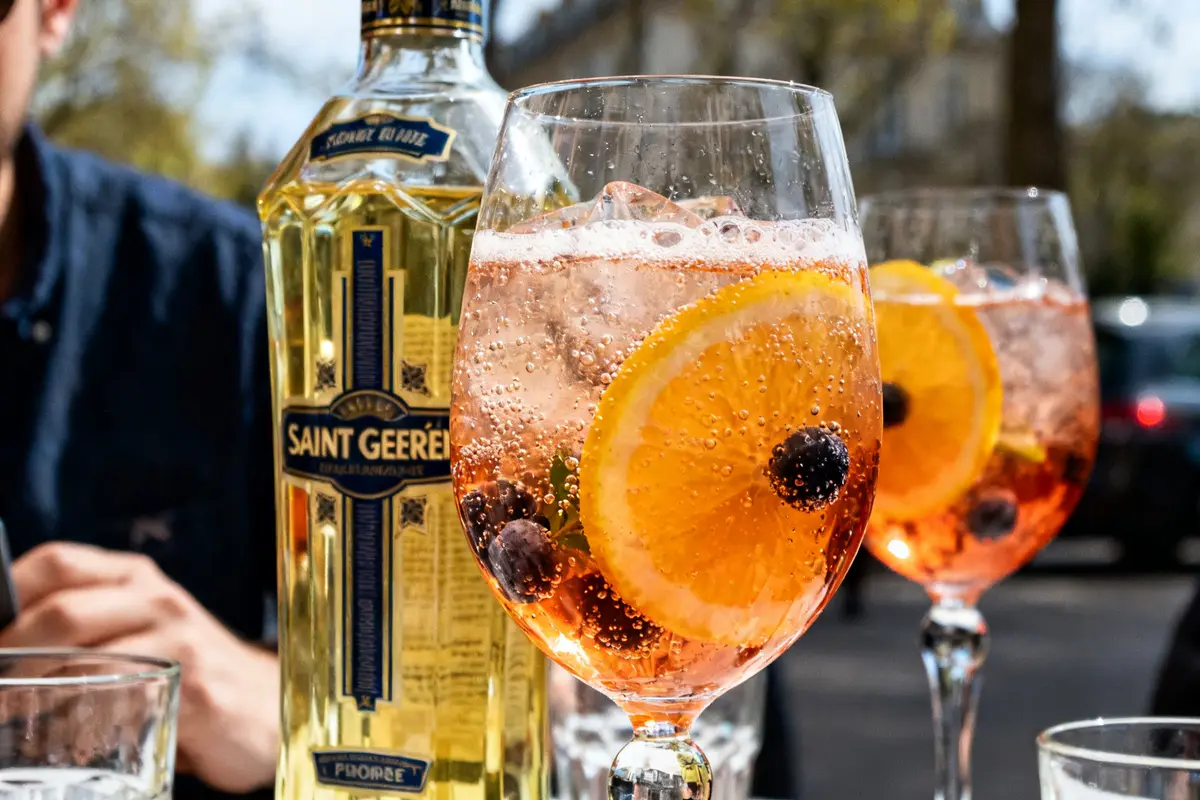 Spritz Saint Germain : la recette facile du cocktail floral