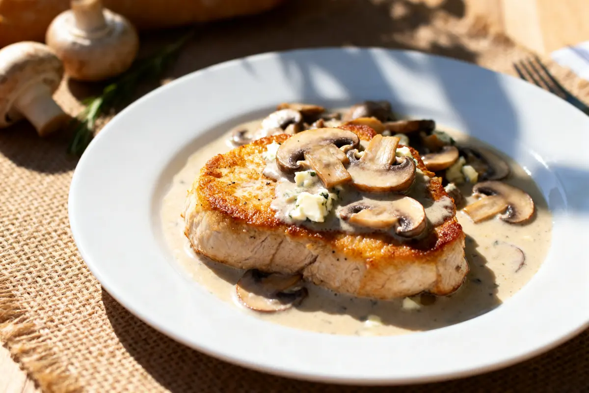 Filet mignon au Boursin et champignons : Recette simple et délicieuse