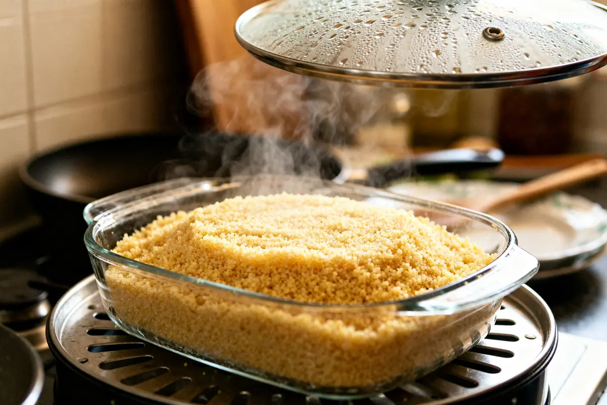 Réchauffer la semoule de couscous sans dessécher : astuces faciles