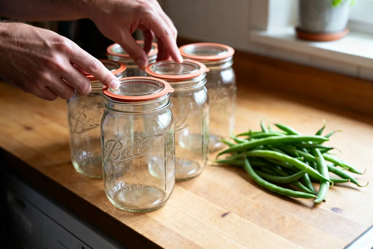 Comment stériliser les haricots verts en bocaux naturels ?