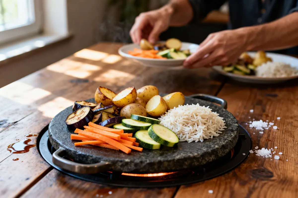 Accompagner une pierrade : idées faciles, rapides et conviviales